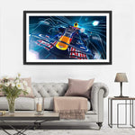 Rennwagen Diamond Painting