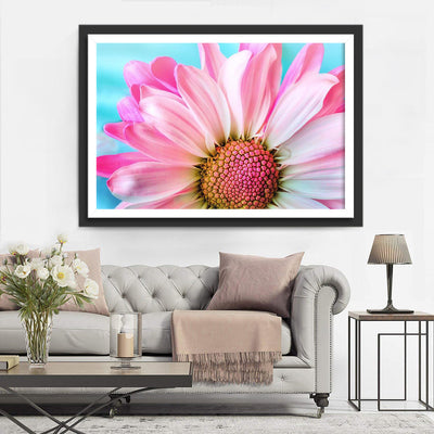 Rosa Chrysantheme Diamond Painting