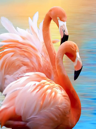 Rosa Flamingos Diamond Painting