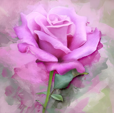 Rosa Rose Diamond Painting