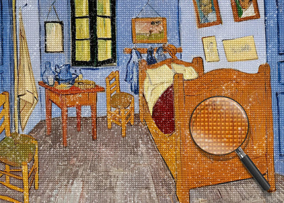 Schlafzimmer des Malers Diamond Painting