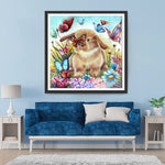 Schmetterlinge Hase Diamond Painting