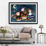 Schneemänner Diamond Painting