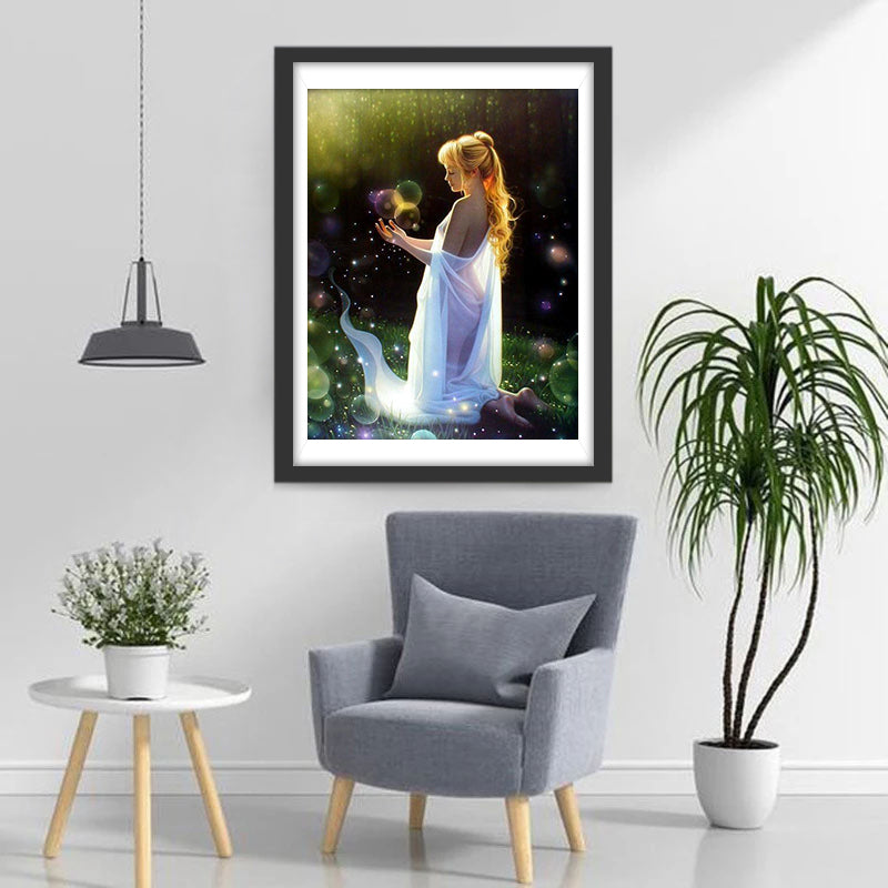 Sexy Frau im Sonnenlicht Diamond Painting