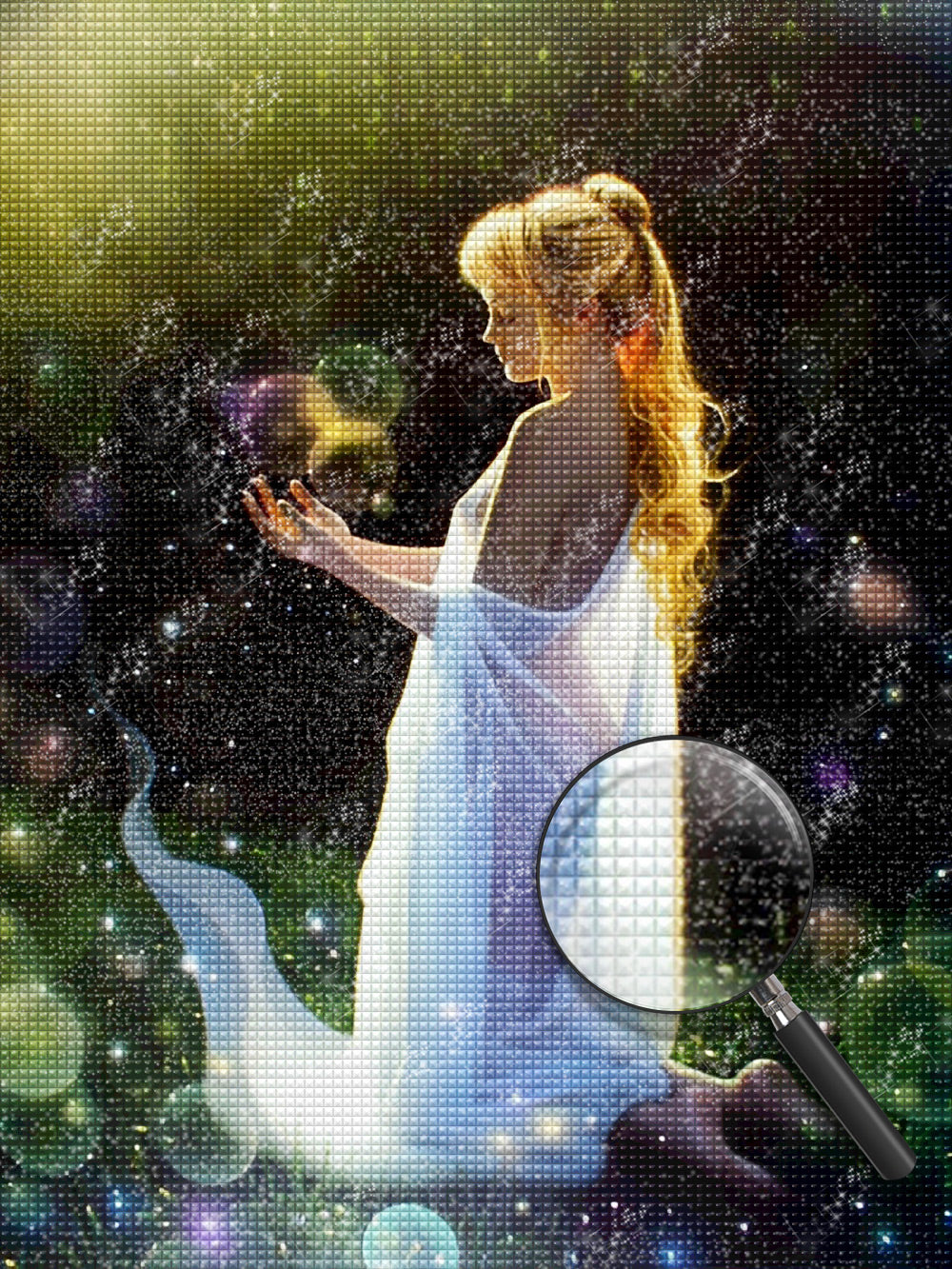 Sexy Frau im Sonnenlicht Diamond Painting