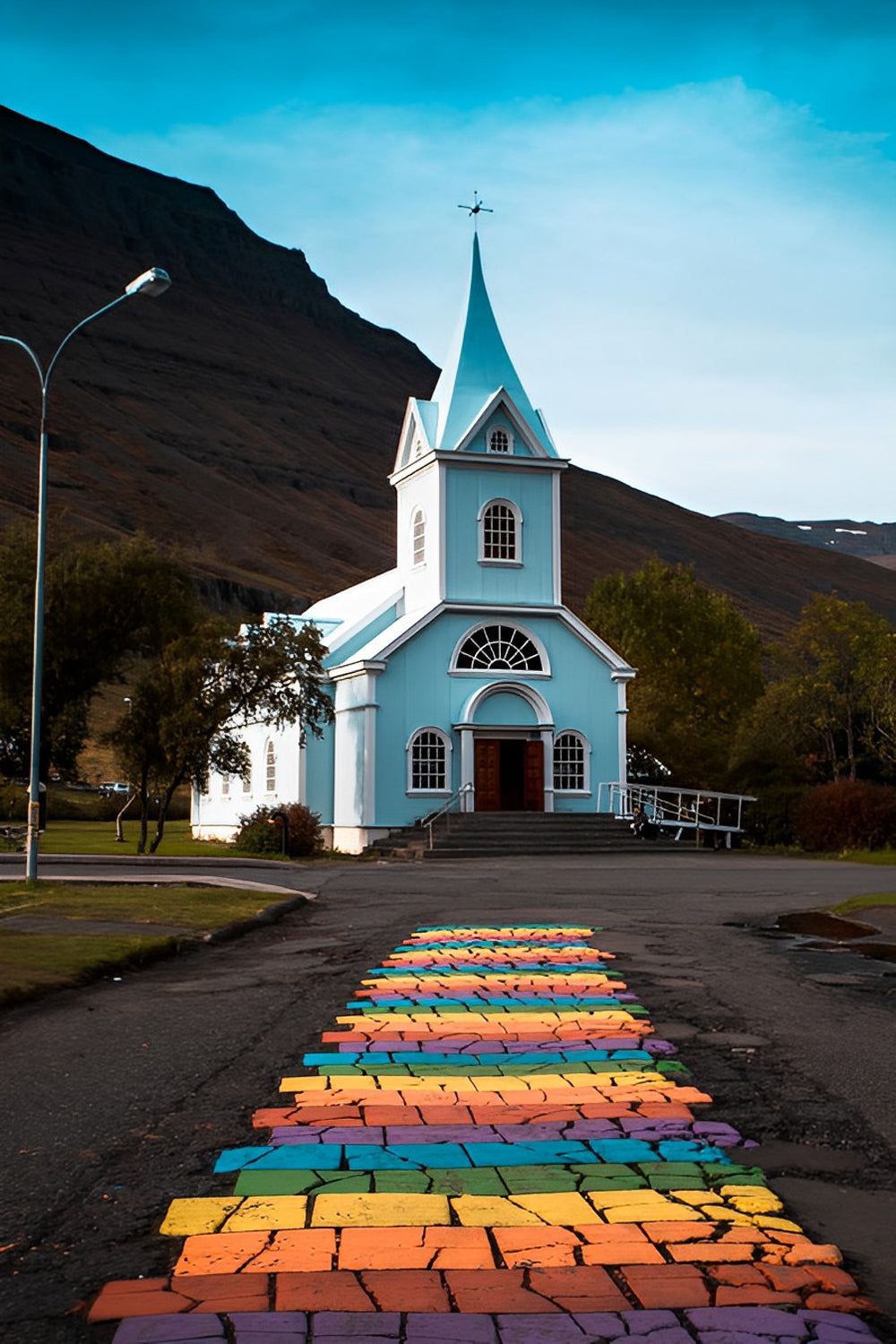 Seyðisfjörður Kirche Diamond Painting