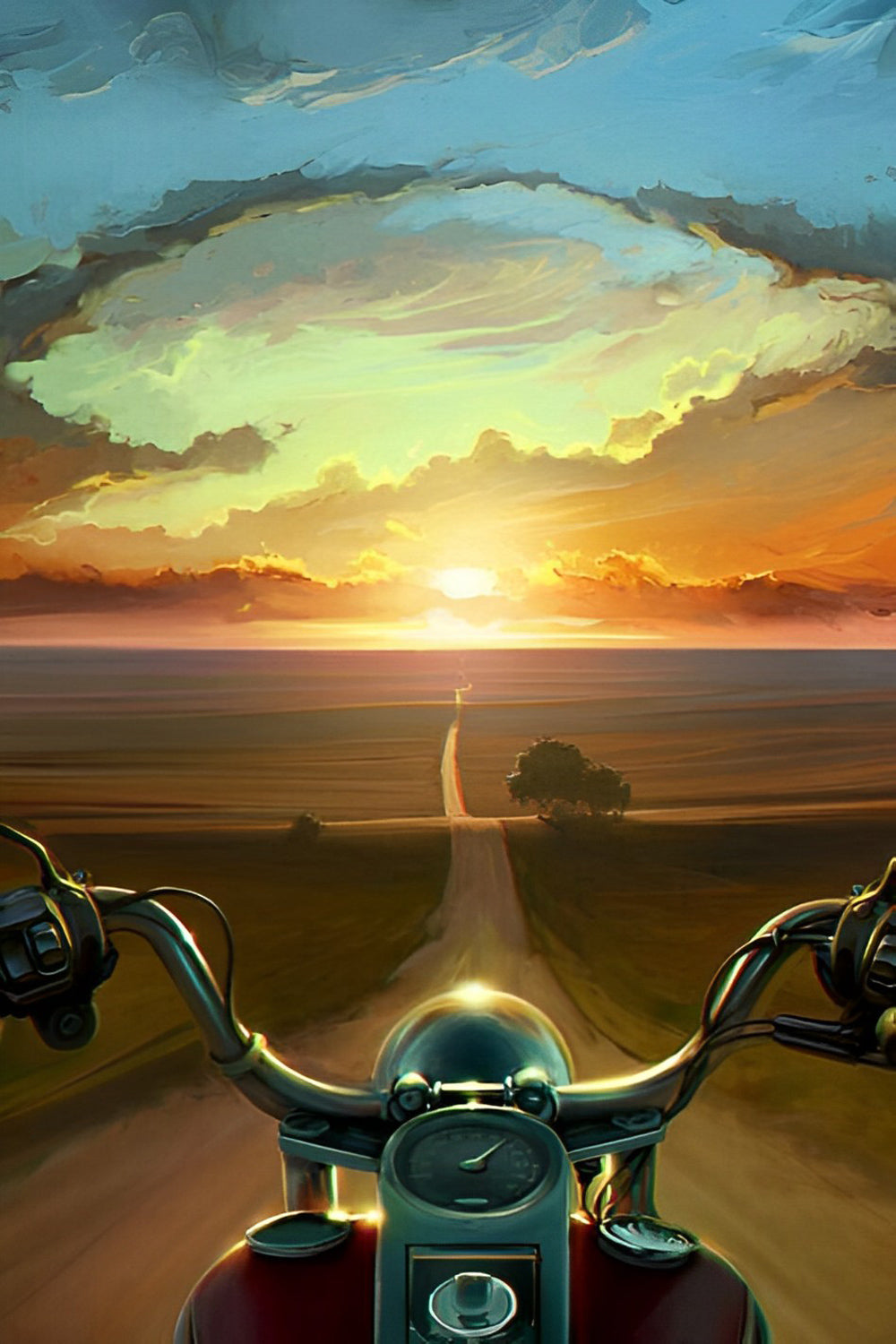 Sonnenaufgang Diamond Painting