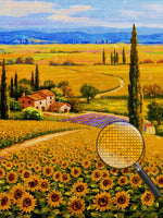 Sonnenblumenfeld Diamond Painting