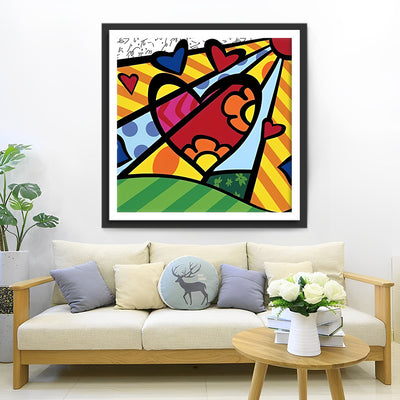 Strahlende Liebe Diamond Painting