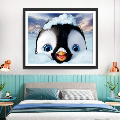 Süßer Pinguin Diamond Painting