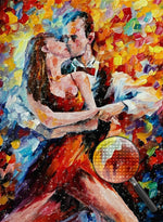 Tänzerin und Tänzer in Liebe Diamond Painting