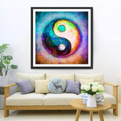 Taoismus Yin und Yang Diamond Painting