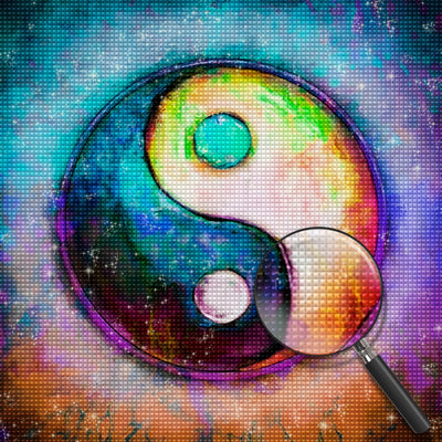 Taoismus Yin und Yang Diamond Painting