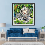 Tiger im Dschungel Diamond Painting