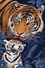 Tiger und Kalb Diamond Painting