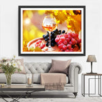 Trauben Wein Diamond Painting