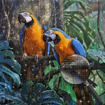 Tropische Papageien Diamond Painting