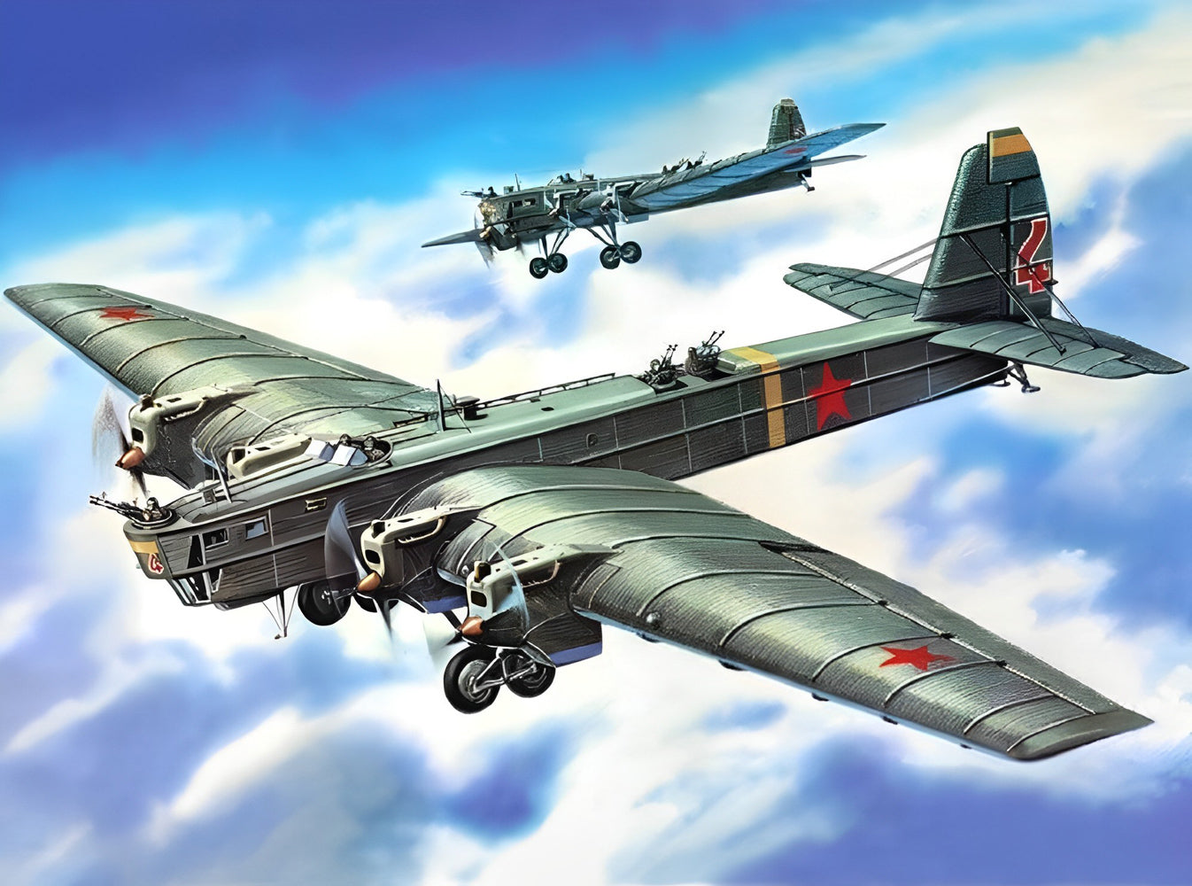 Tupolev TB-3-Bomber Diamond Painting