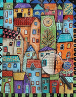 Überfüllte Stadt Diamond Painting