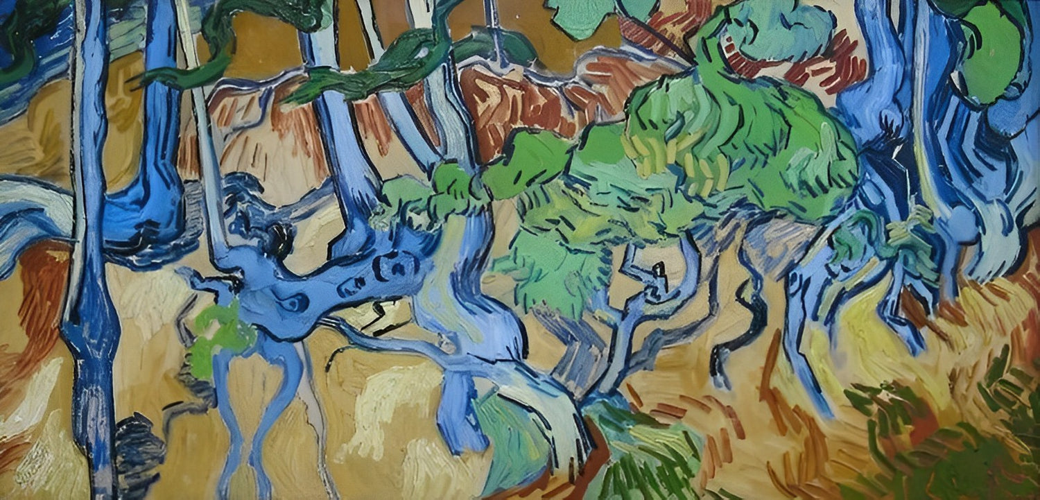Van Gogh, Baumwurzel Diamond Painting