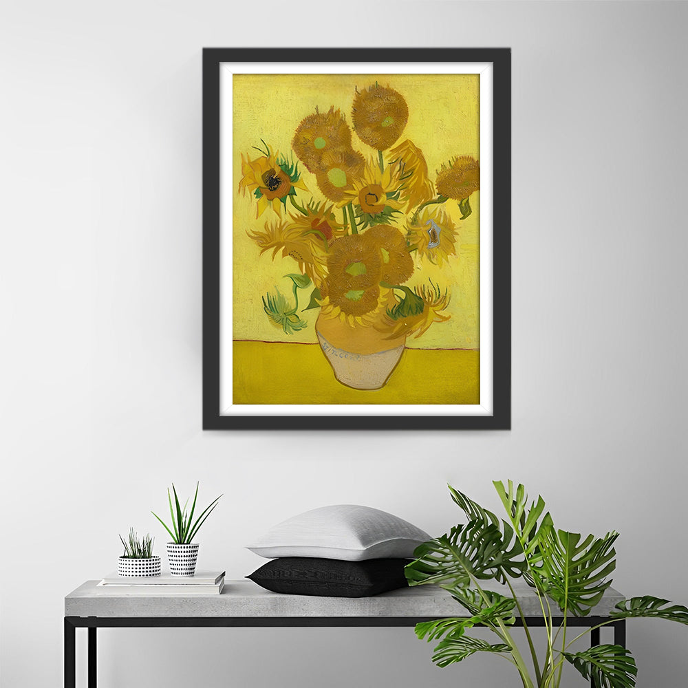 Van Gogh, Sonnenblumen Diamond Painting