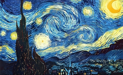 Van Gogh, Sternennacht Diamond Painting