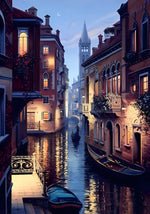 Venedig in der Nacht Diamond Painting
