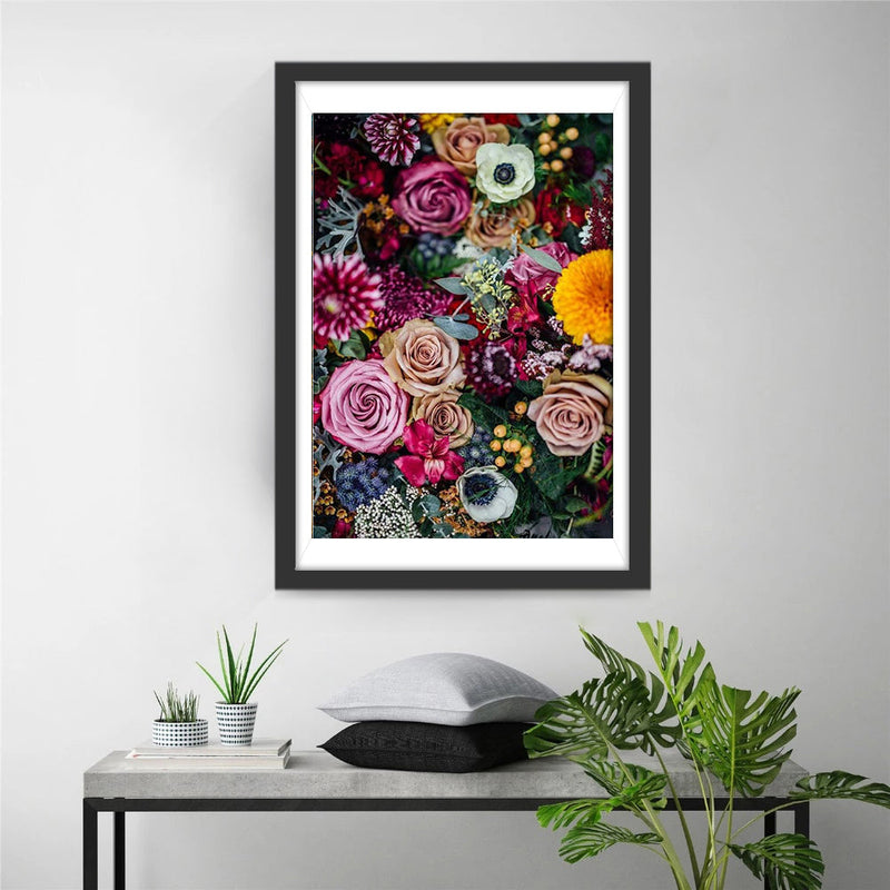 Viele Arten von Blumen Diamond Painting