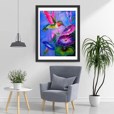 Vogel und Winde Diamond Painting