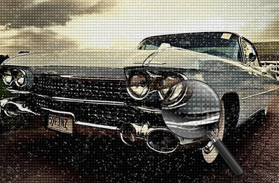 Vorderseite des Autos Diamond Painting