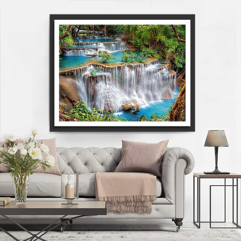 Wasserfall Diamond Painting