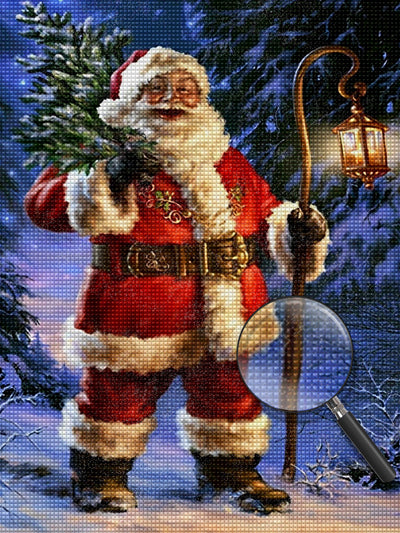 Weihnachtsmann Diamond Painting