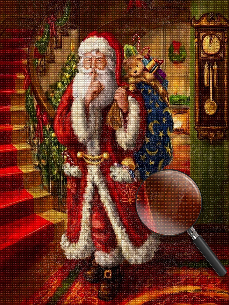 Weihnachtsmann Diamond Painting