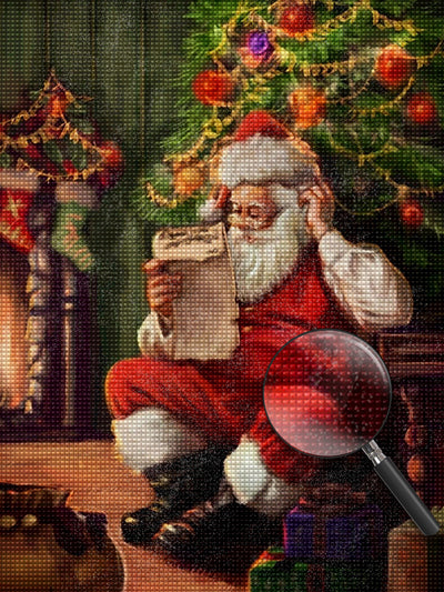 Weihnachtsmann Diamond Painting