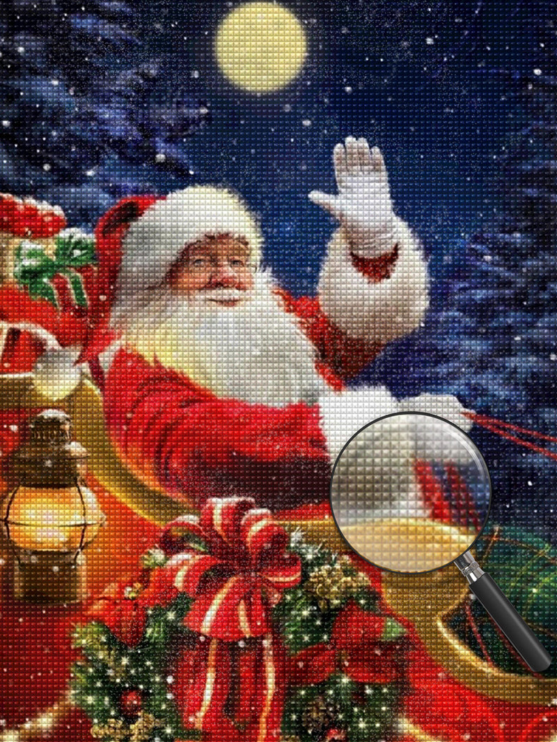 Weihnachtsmann Diamond Painting