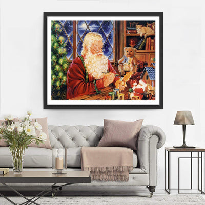 Weihnachtsmann Geschenke Diamond Painting