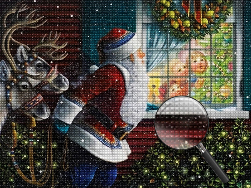 Weihnachtsmann Kinder Diamond Painting