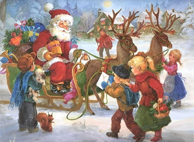 Weihnachtsmann Kinder Diamond Painting