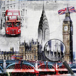 Wichtige Gebäude in London Diamond Painting