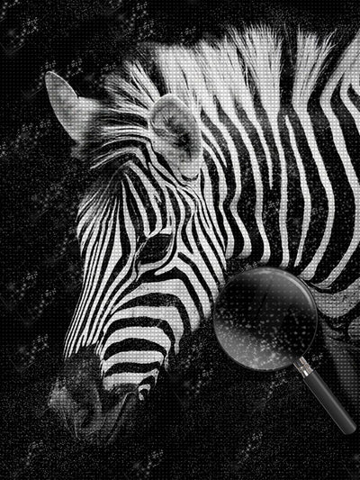 Zebra Diamond Painting